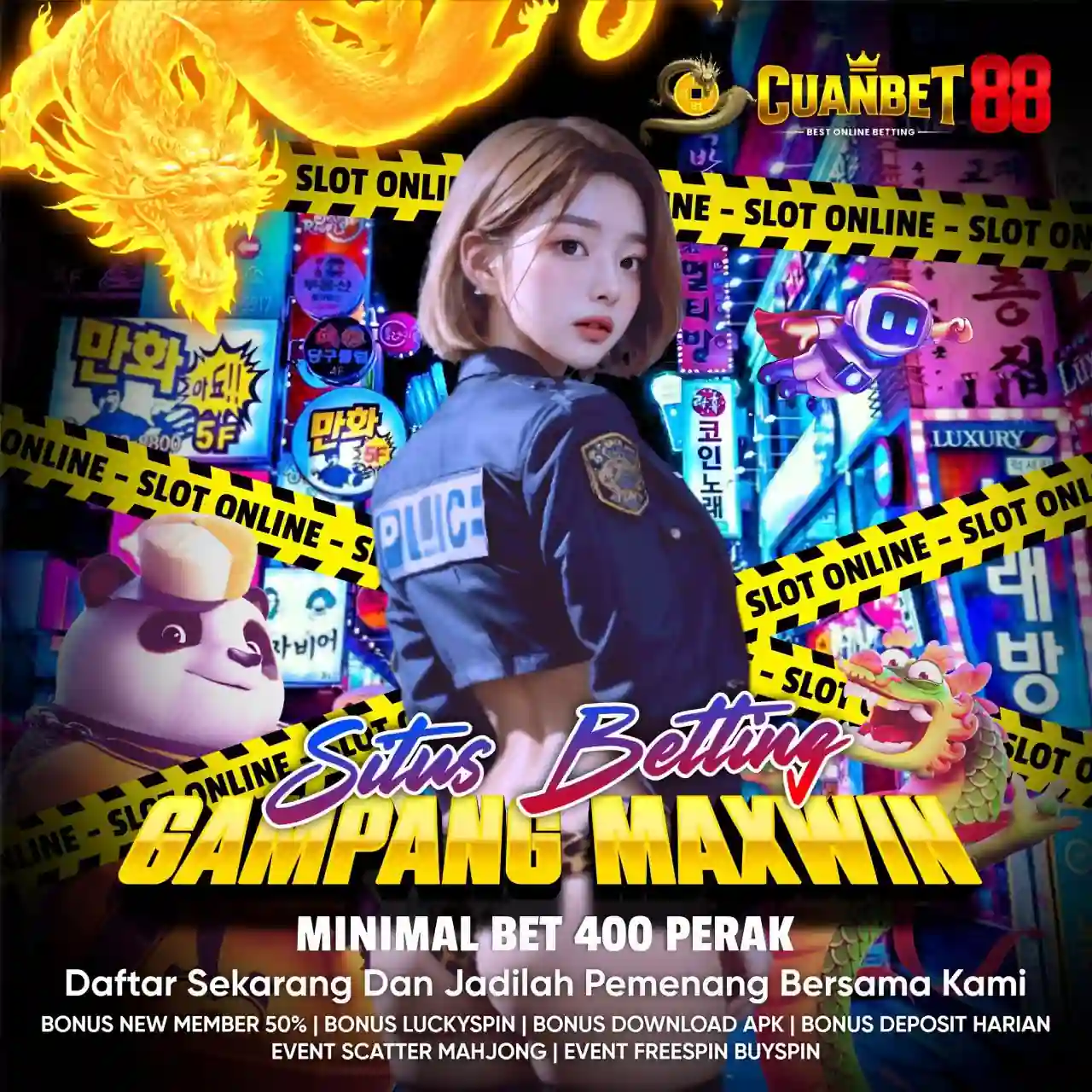 CUANBET88: Situs Slot88 Paling Gampang Menang Tentu Link Slot Gacor Hari Ini